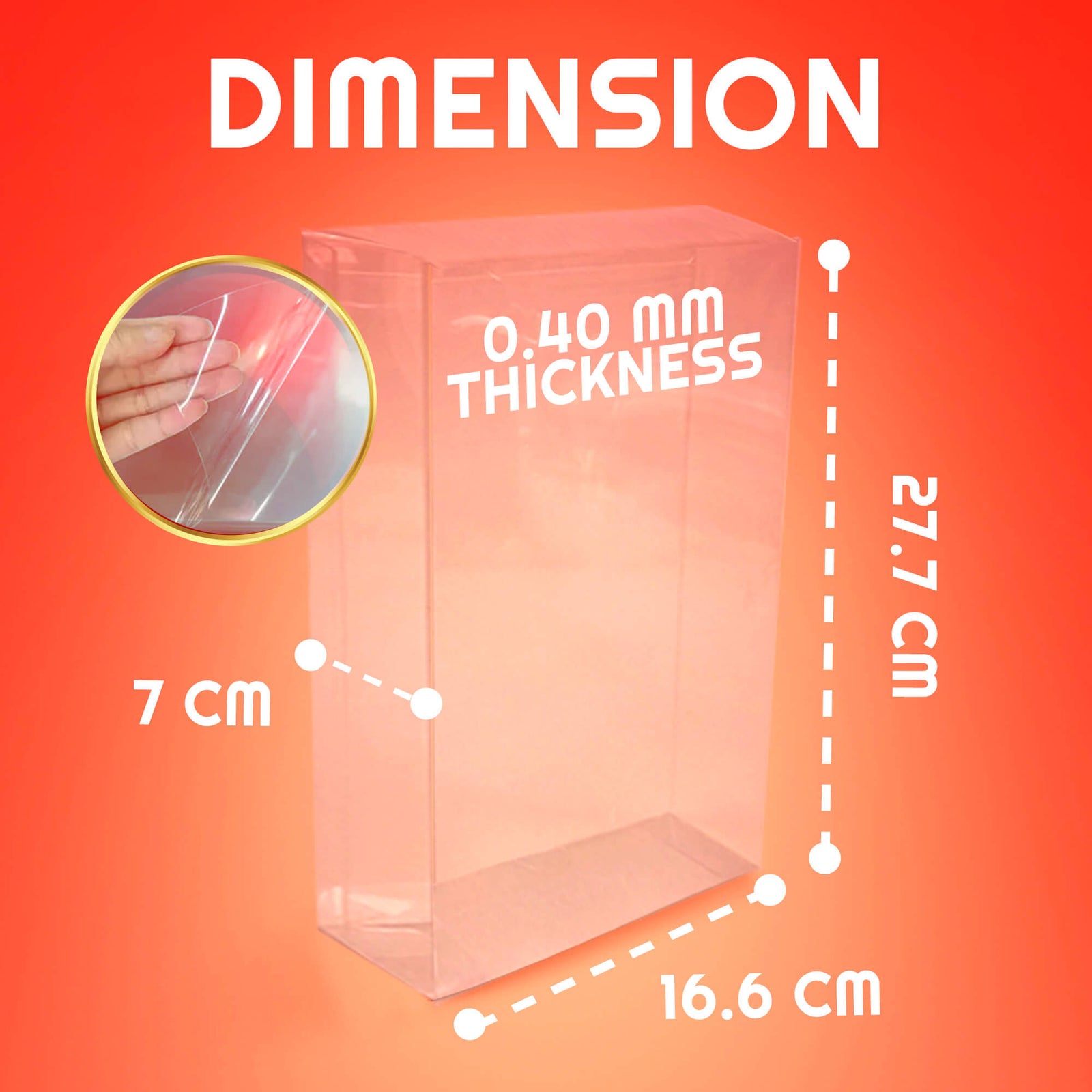 Lot de 10 protections pour vitrine de figurines NECA Ultimate Action avec support - Livraison