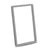 Gray bumper graded slab protector for PSA slabs protecting trading card cases from damage