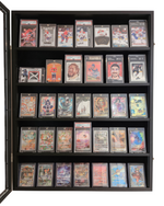 Magnetic Graded Card Wooden Display Frame | EVORETRO