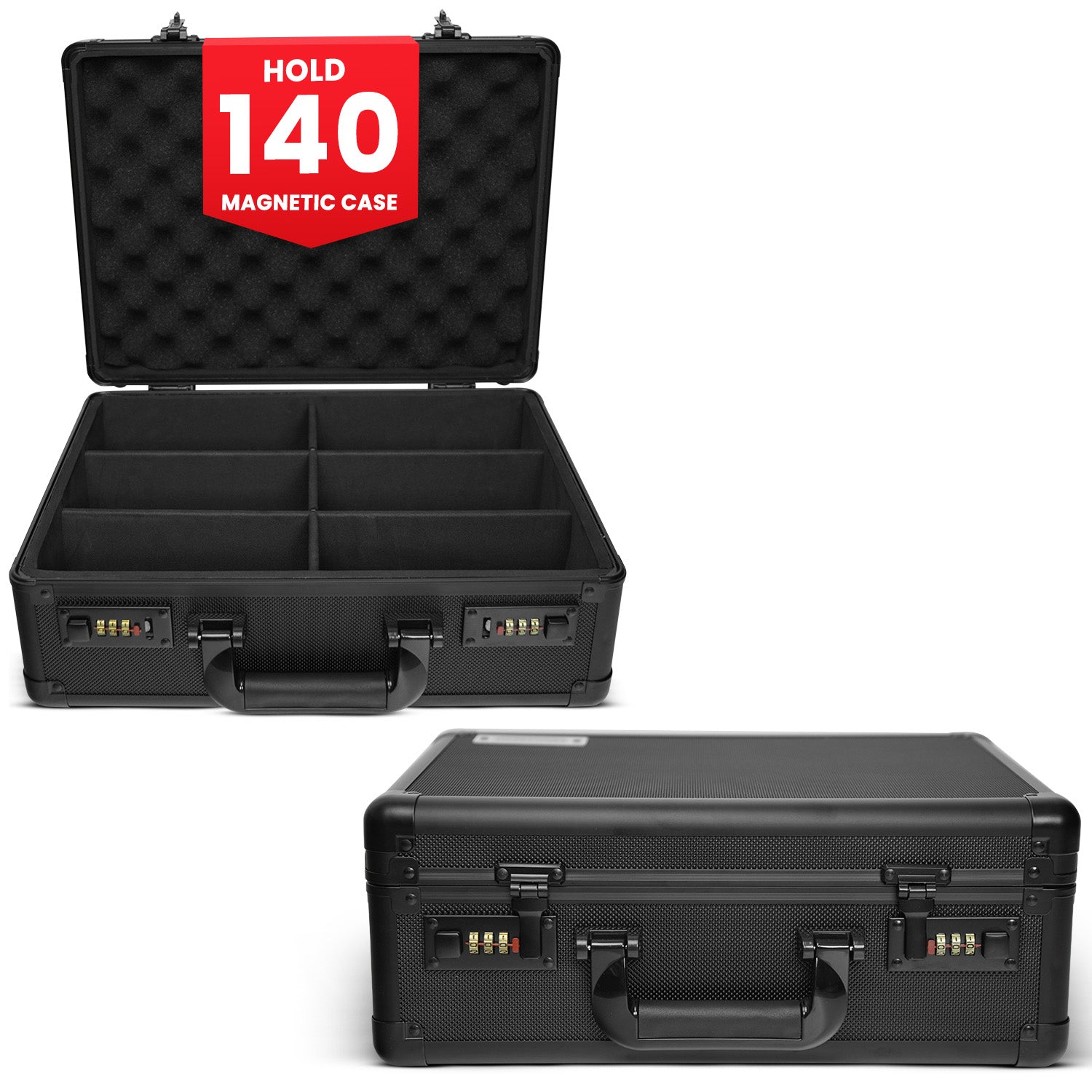 Toploader Card Storage Box for 140 Magnetic Case & 600 Toploader Combination Lock