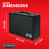 Toploader Card Storage Box for 140 Magnetic Case & 600 Toploader Combination Lock