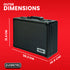 Toploader Card Storage Box for 140 Magnetic Case & 600 Toploader Combination Lock