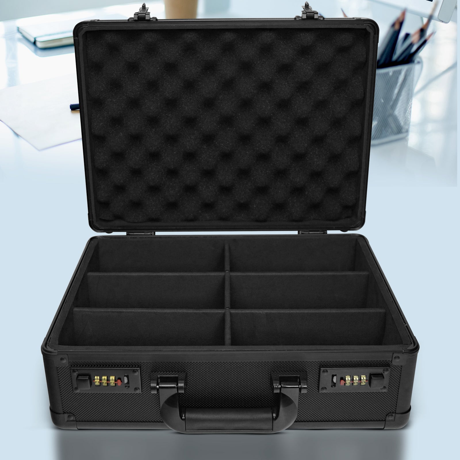 Toploader Card Storage Box for 140 Magnetic Case & 600 Toploader Combination Lock
