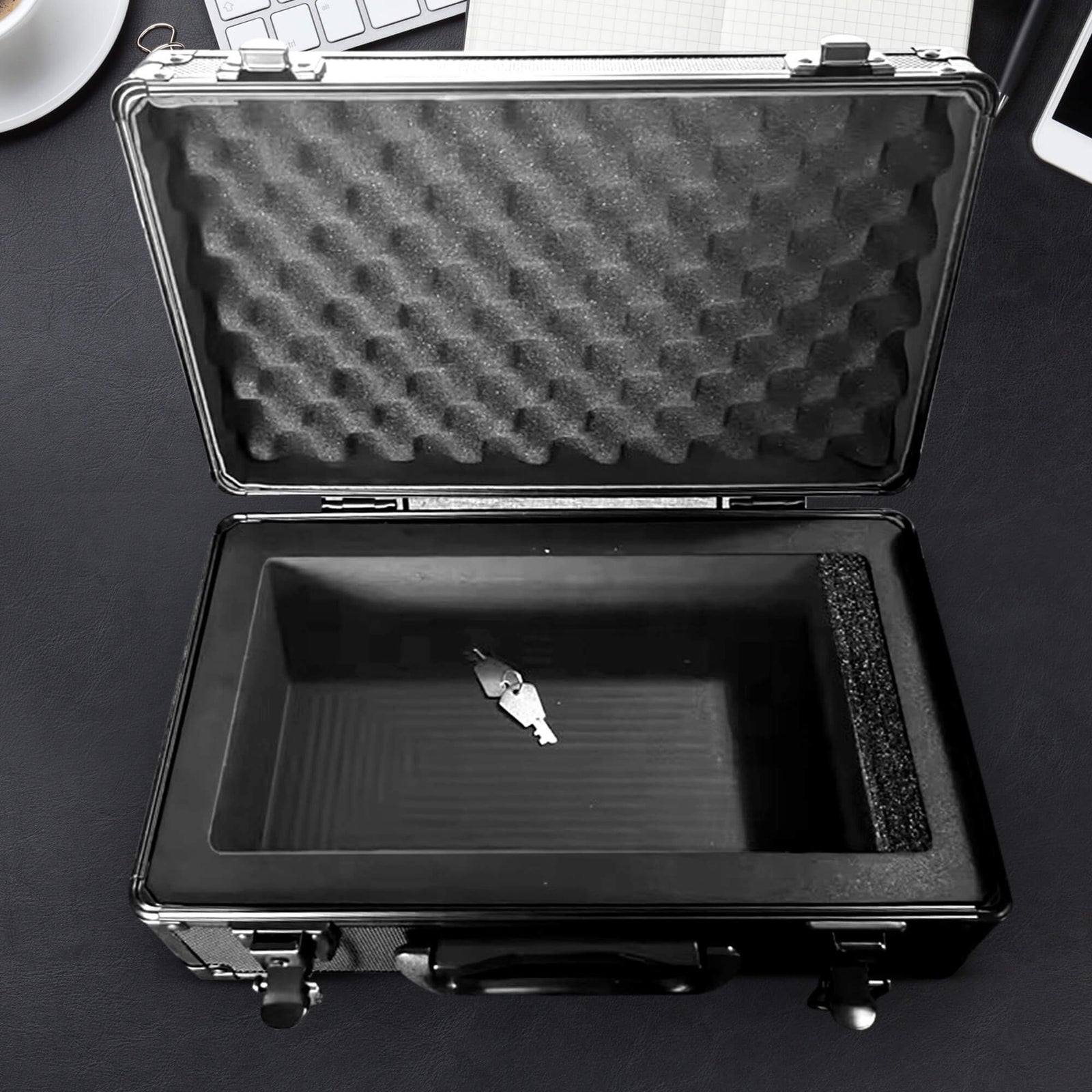 40 Slabs Metal Case with Key System