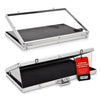 Vitrine en aluminium pour cartes et jouets 24 x 20 x 4 pouces 