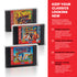 SEGA GENESIS Cartridge Only / SEGA MEGA Cartridge Only / Audio Cassette EVORETRO Case With Sticker - Pack of 25
