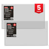 Two playmat toploaders with labels and a red '5 Pack' badge on a white background