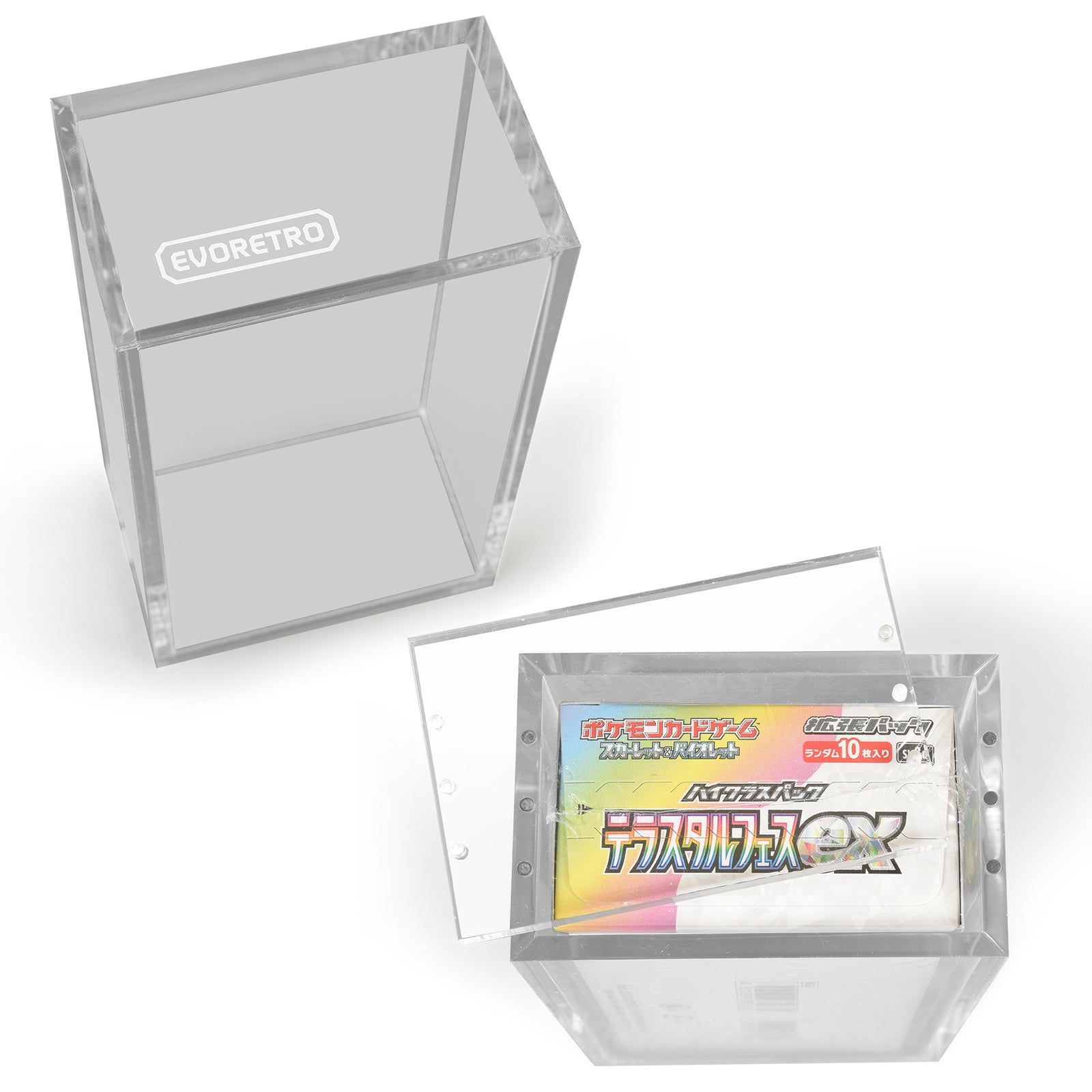 Japanese Small Booster Box Acrylic Case Magnetic Display