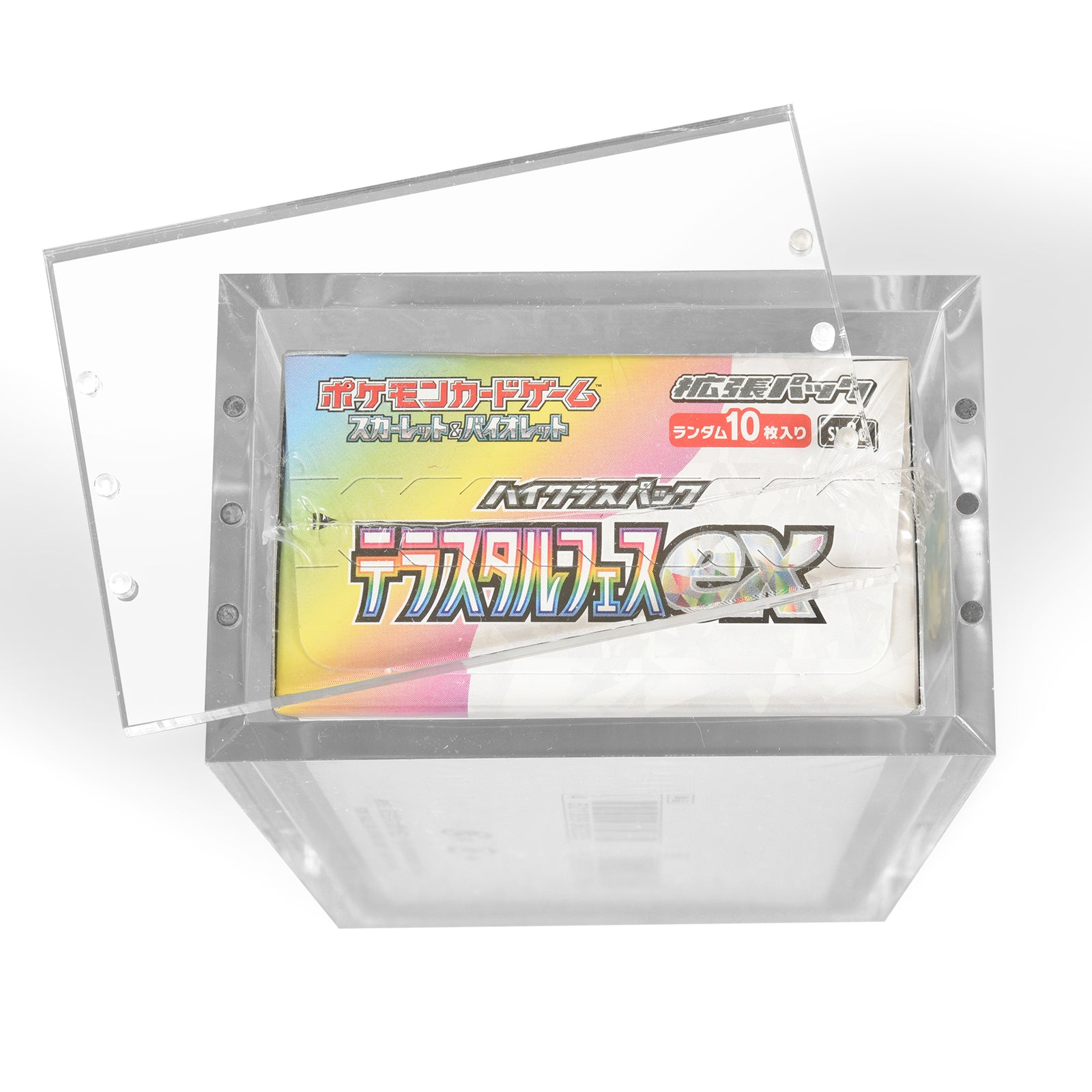 Japanese Small Booster Box Acrylic Case Magnetic Display