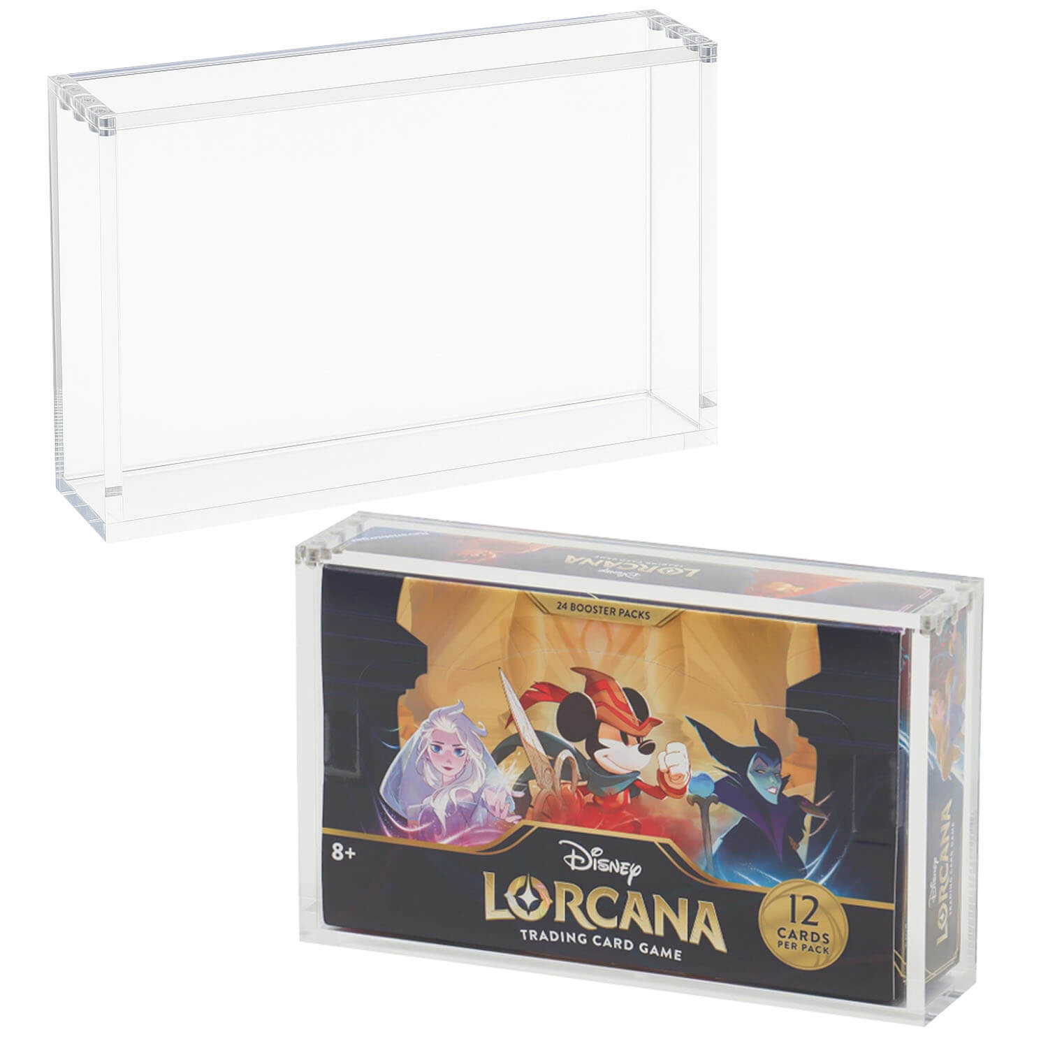 EVORETRO Acrylic Case Display for Lorcana Booster Box EVORETRO Canada EVORETRO Acrylic Case Display for Lorcana Booster Box EVORETRO Canada