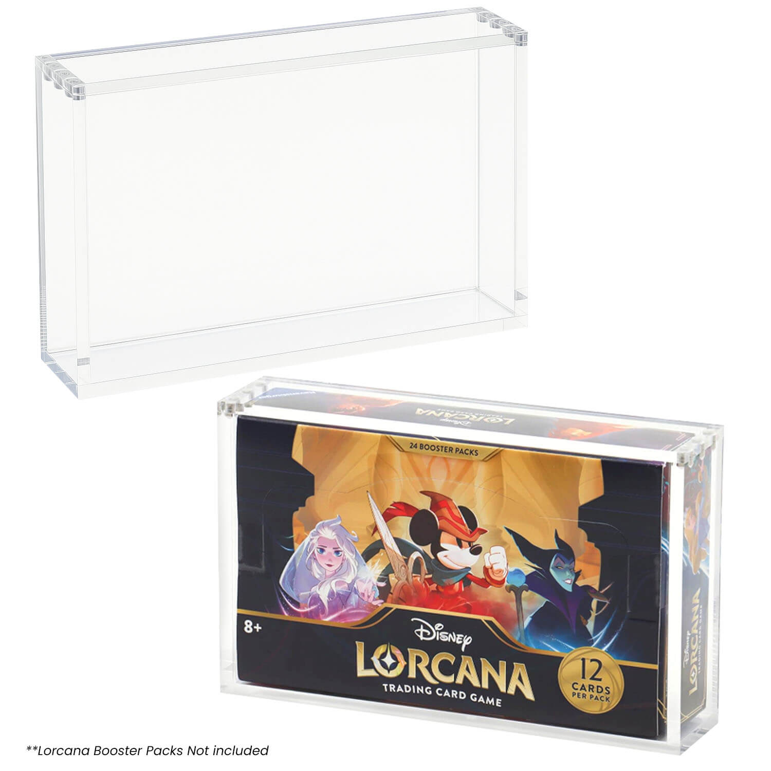 Boîte d’Exposition en Acrylique pour Boîte de Boosters Lorcana