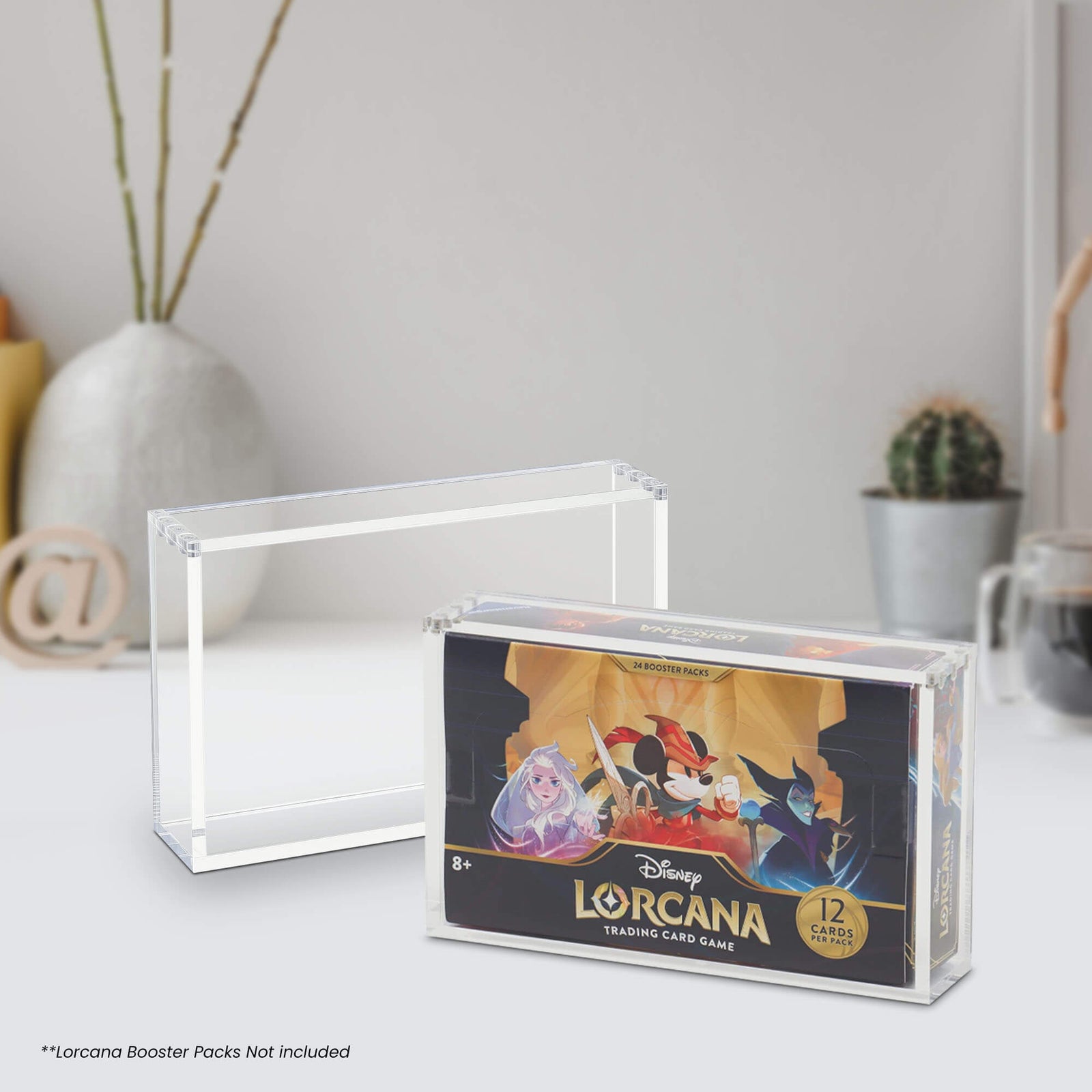 Boîte d’Exposition en Acrylique pour Boîte de Boosters Lorcana