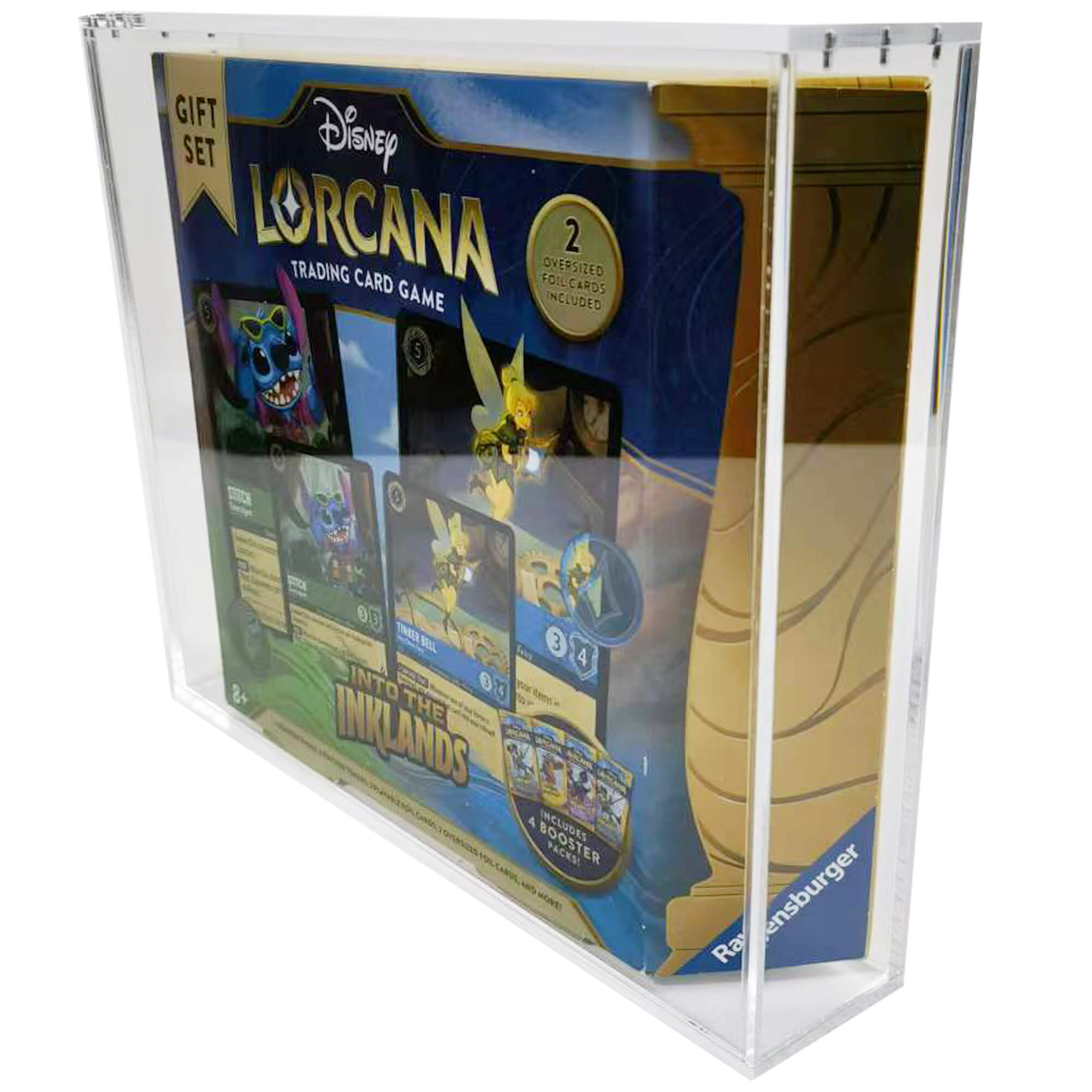 Boîte d’Exposition pour Coffret Cadeau Lorcana – Acrylique 5 mm, Couvercle Magnétique (1x)
