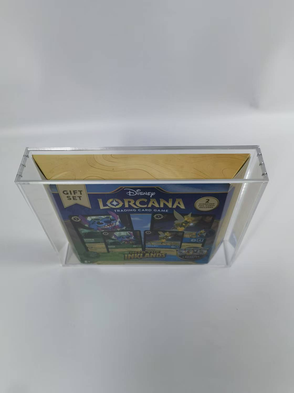1x Lorcana Gift Set Display Case – 5mm Acrylic, Magnetic Lid