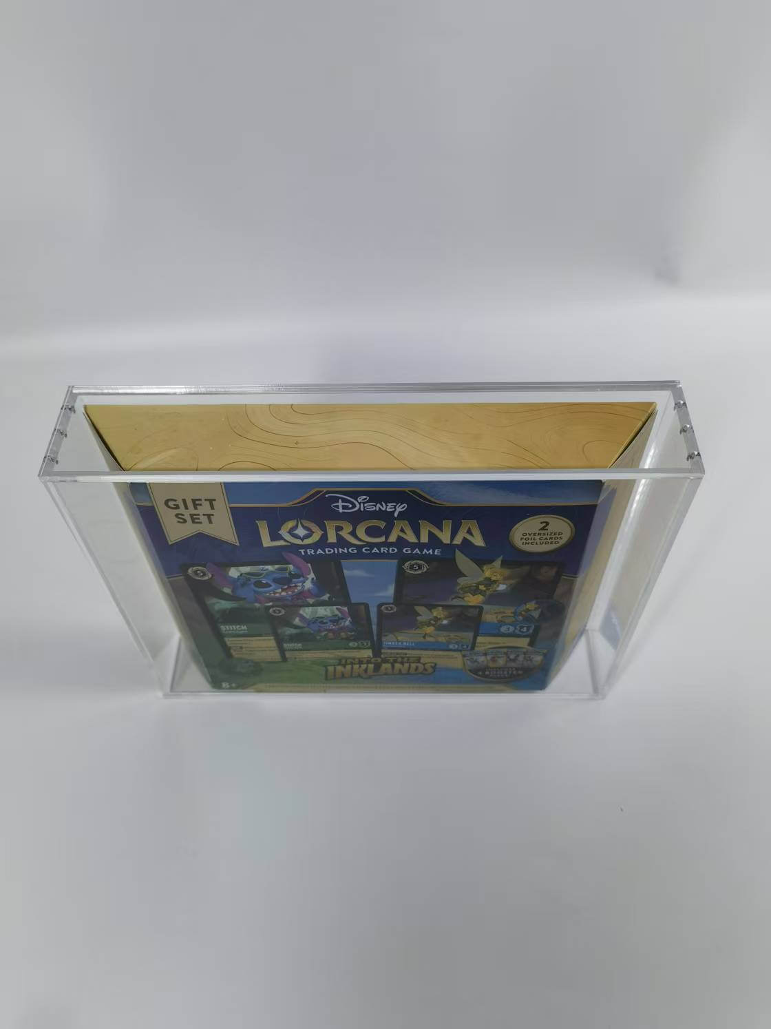 Boîte d’Exposition pour Coffret Cadeau Lorcana – Acrylique 5 mm, Couvercle Magnétique (1x)