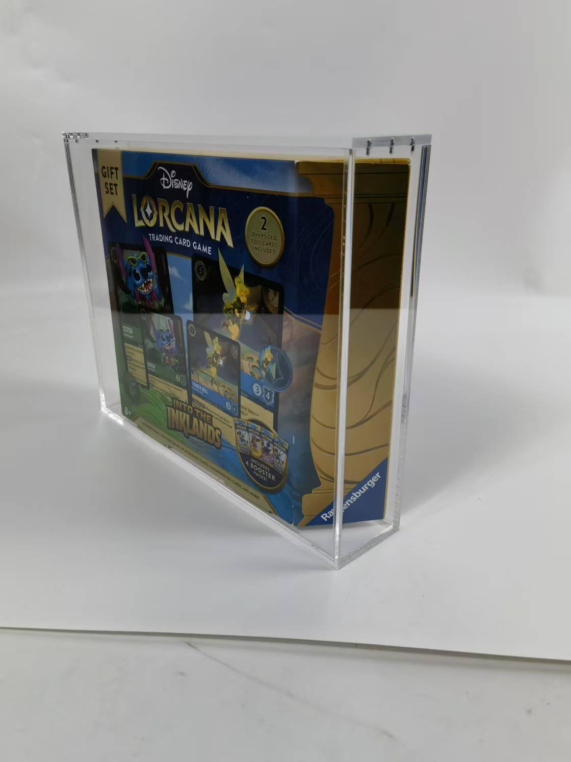 1x Lorcana Gift Set Display Case – 5mm Acrylic, Magnetic Lid