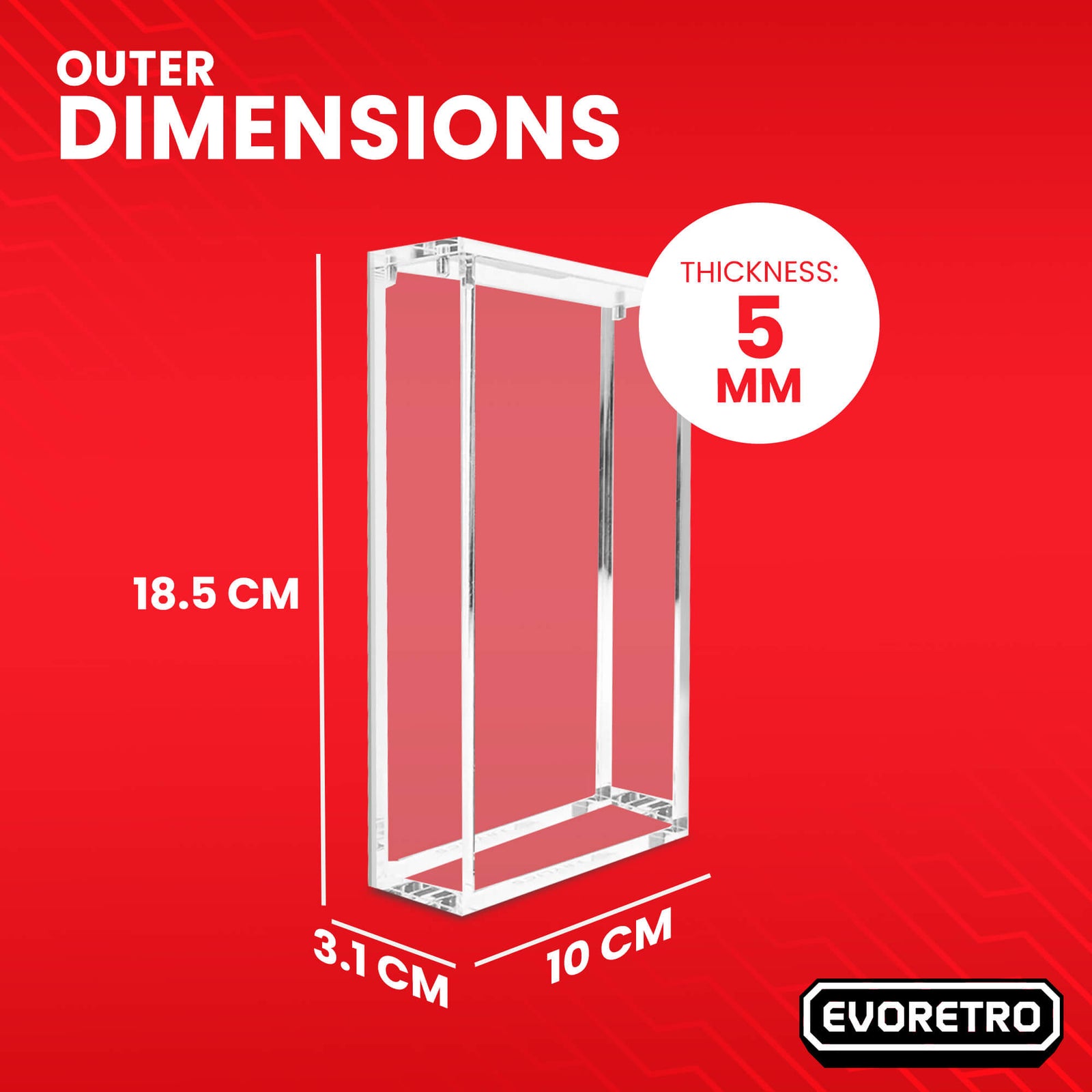 Lorcana Starter Deck Acrylic Display Case | Evoretro EVORETRO Canada Lorcana Starter Deck Acrylic Display Case | Evoretro EVORETRO Canada