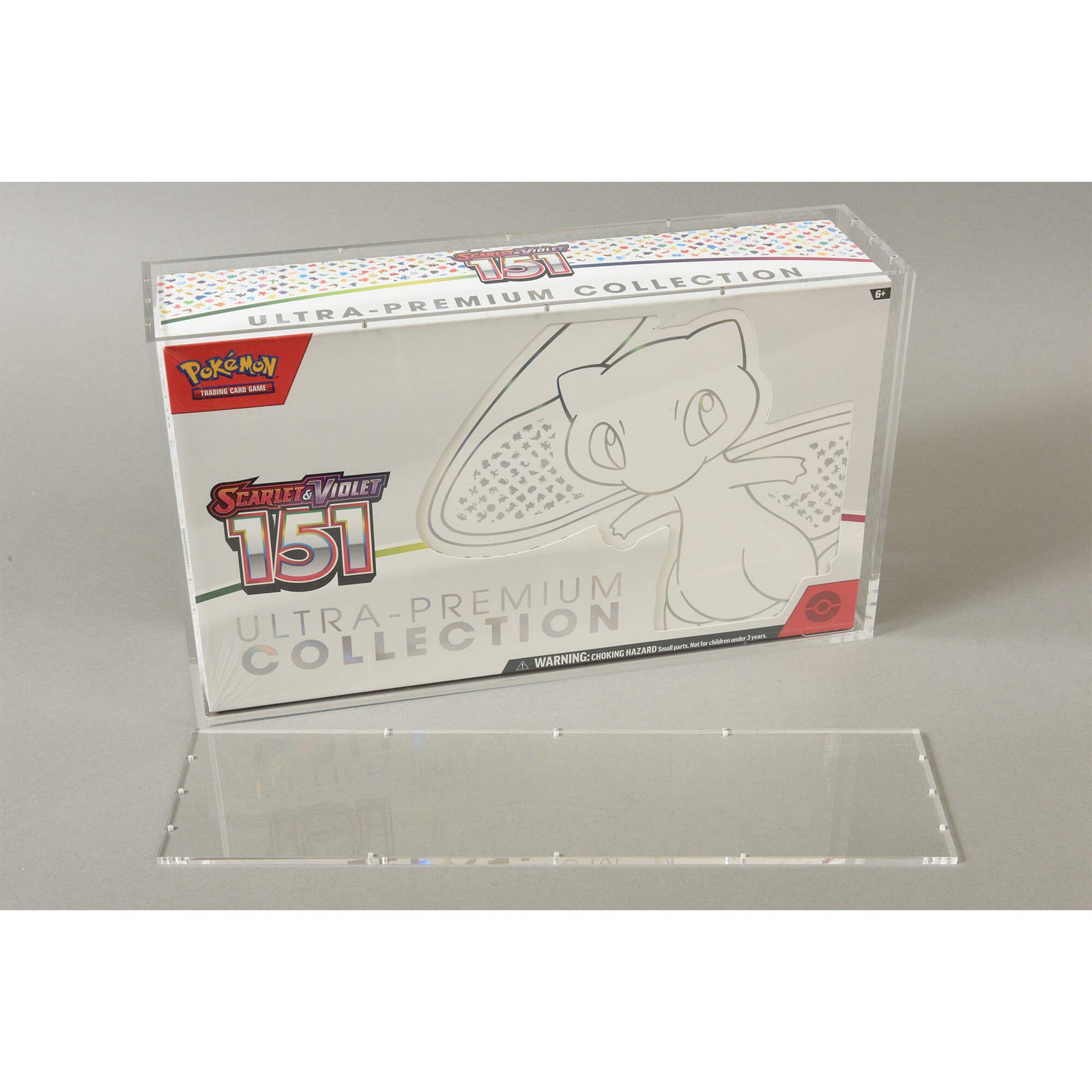 Acrylic Case Display for Pokemon 151 Scarlet & Violet Ultra-Premium Collection Box