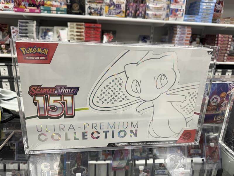 Acrylic Case Display for Pokemon 151 Scarlet & Violet Ultra-Premium Collection Box