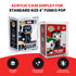 EVORETRO Acrylic Case Display for Standard size 4" Funko Pop Pack of 1