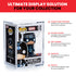 EVORETRO Acrylic Case Display for Standard size 4" Funko Pop Pack of 1