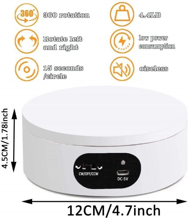 360 Degrees Automatic Rotating Display