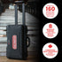 EVORETRO Waterproof Wheeled Card Case - Holds 160 Graded Slabs
