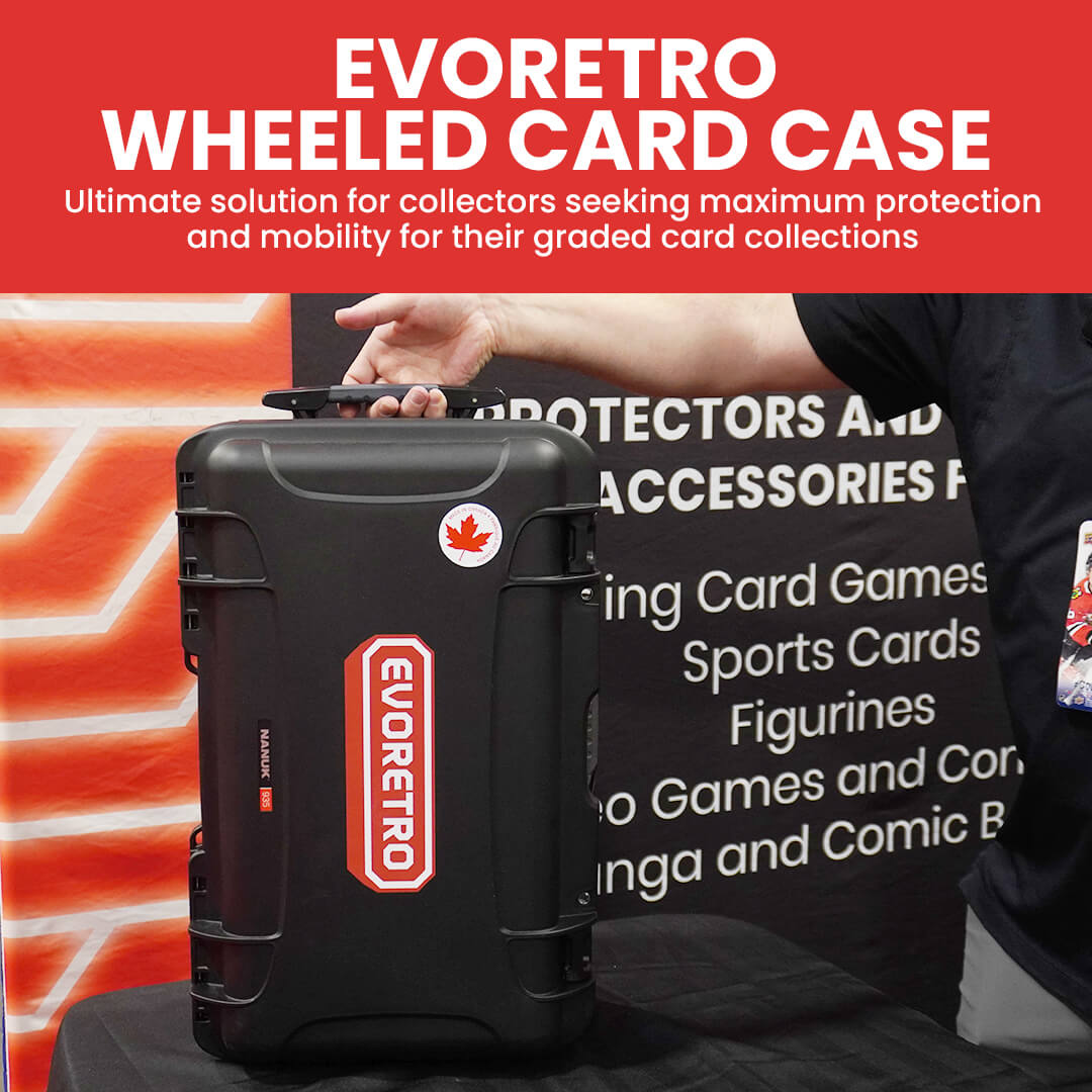 Valise à Roulettes Imperméable EVORETRO – Capacité de 160 Cartes Gradées