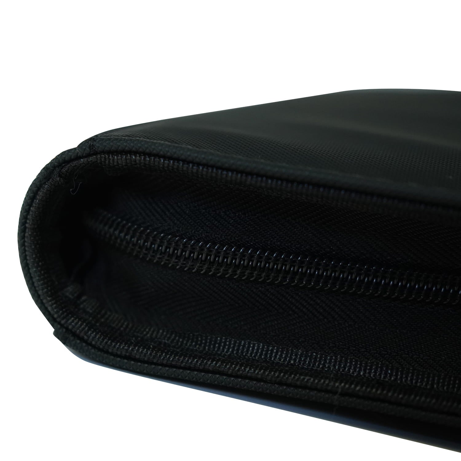 EVORETRO trading card binder zipper detail black protective album case