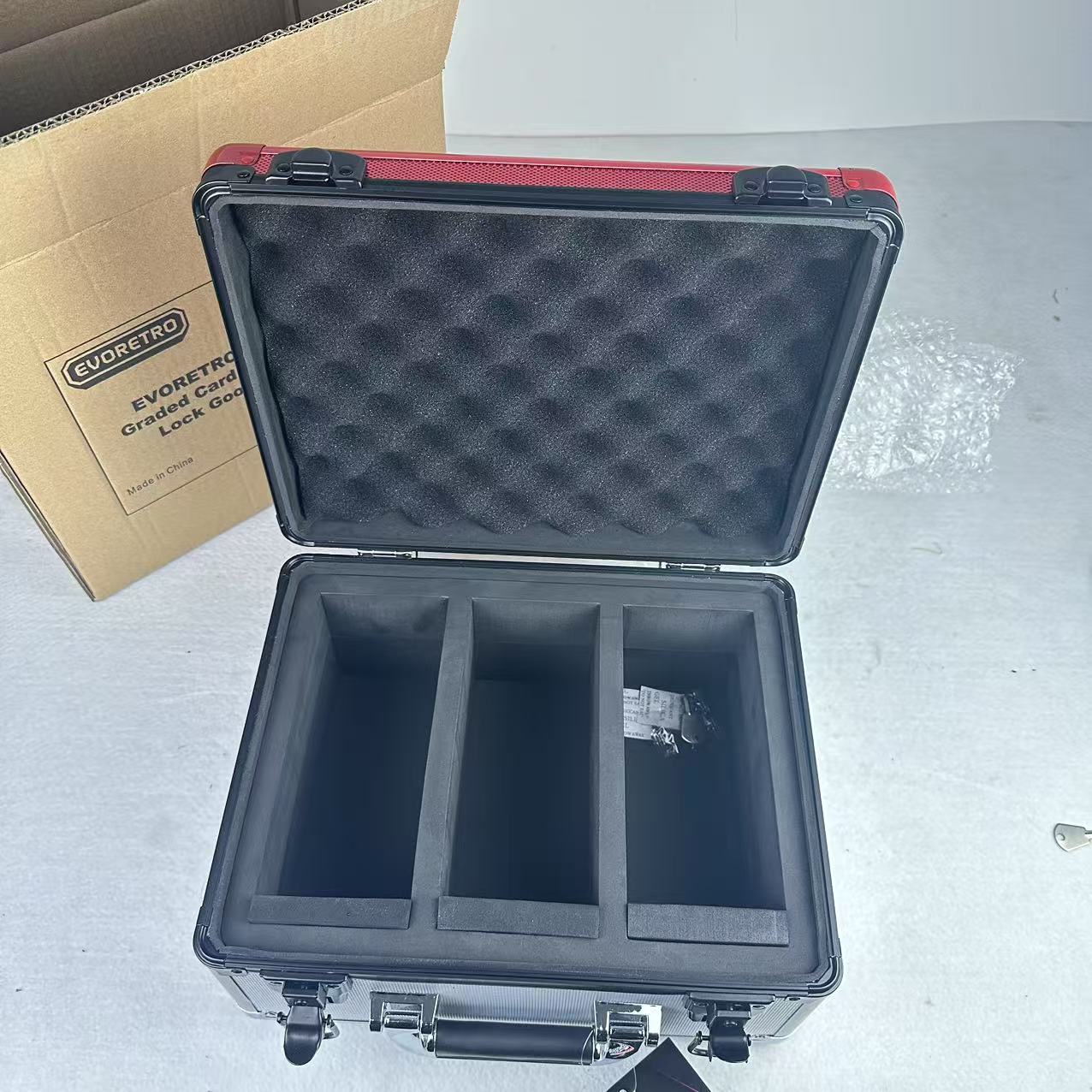 EVORETRO Aluminum Graded Case with Key System