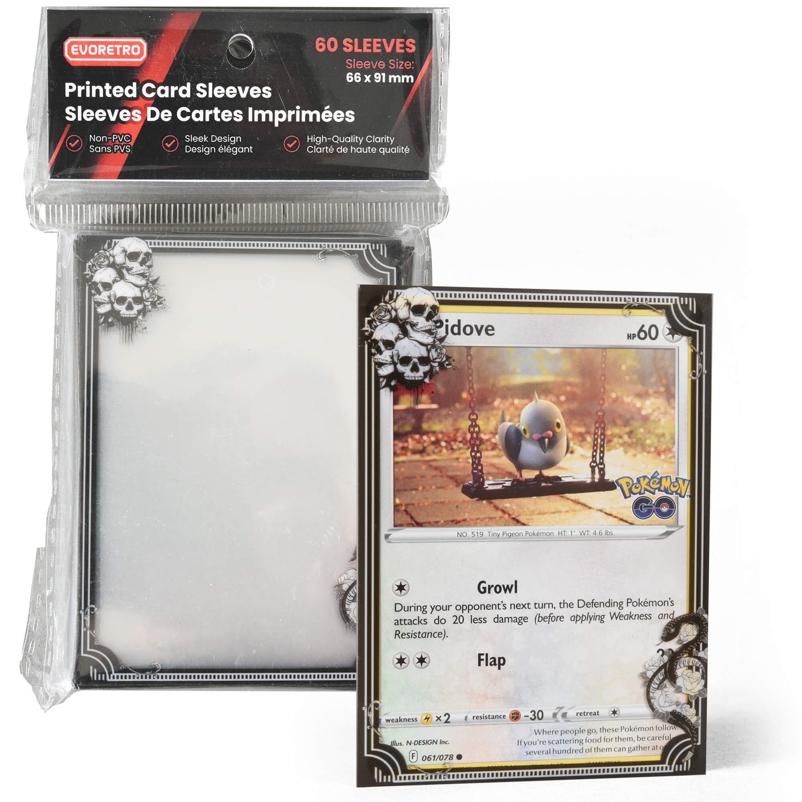 Pochettes de protection pour cartes parfaitement adaptées au jeu Pokemon et aux cartes à collectionner