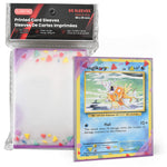 Printed TCG card sleeves for trading cards – decorative protective sleeves – EVORETRO 60 sleeves