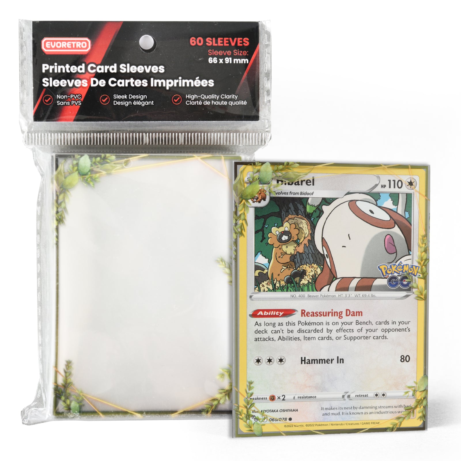 Pochettes de protection pour cartes parfaitement adaptées au jeu Pokemon et aux cartes à collectionner