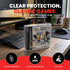 Protecteurs PET EVORETRO pour boîtiers Sony PlayStation PS1 à double CD — paquet de 25