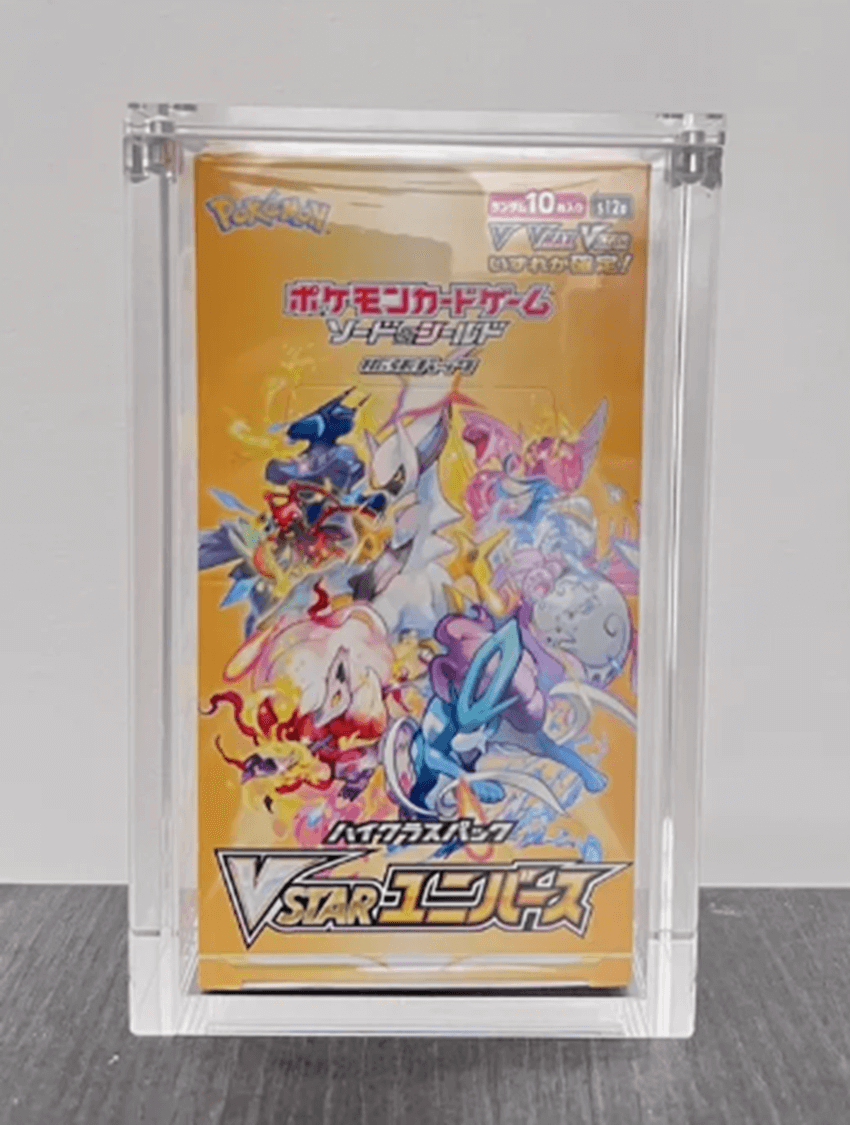 Boîtier acrylique magnétique EVORETRO pour petit booster box japonais