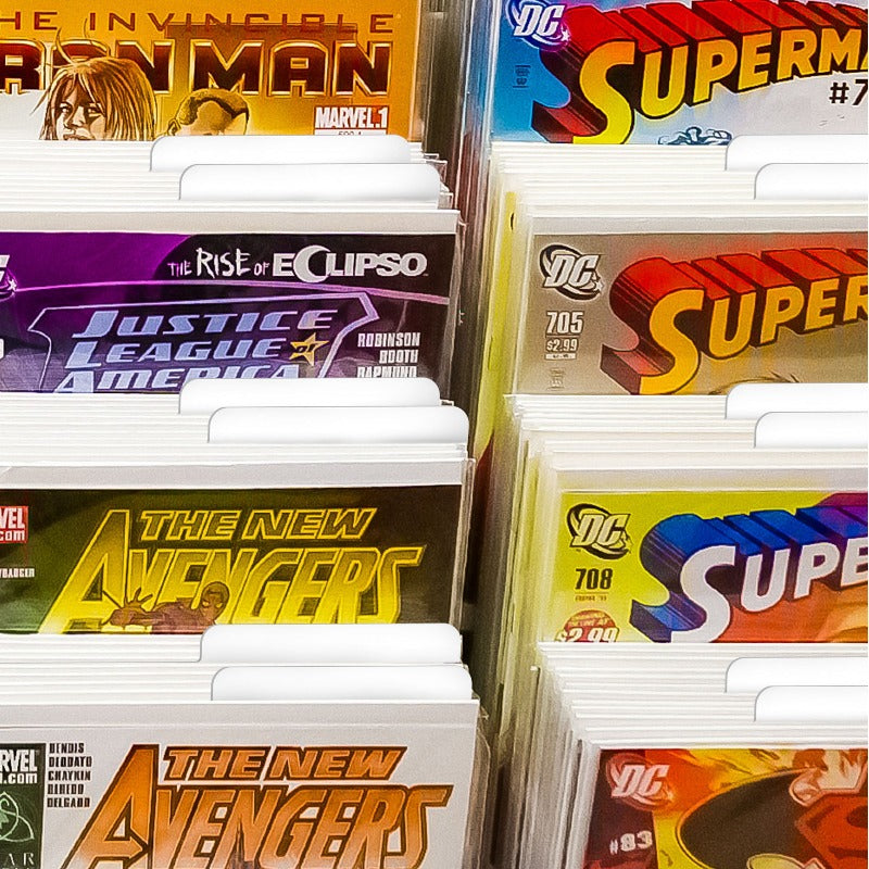 Tall Comic Book Dividers (7 1/4in x 11 1/4in) Pack of 6 pcs, Hobbies Tall Comic Book Dividers (7 1/4in x 11 1/4in) Pack of 6 pcs, Hobbies