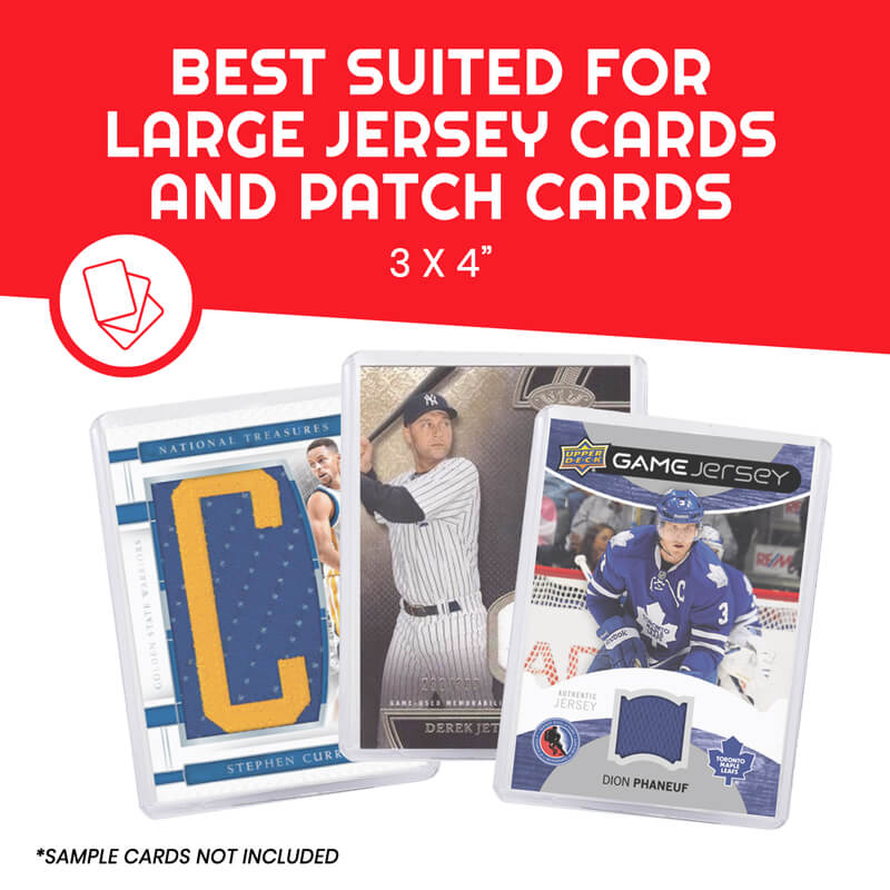 EVORETRO Top Loader 100 pt for Sport Card with Memorial 100pt