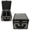 Durable key-secured graded card storage case – EVORETRO 2 rows 