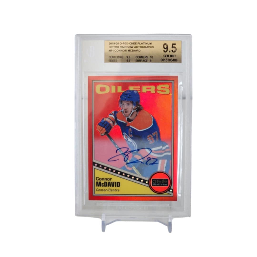 EVORETRO Acrylic Ajustable Stand for Graded Card | Slab Holder Loose