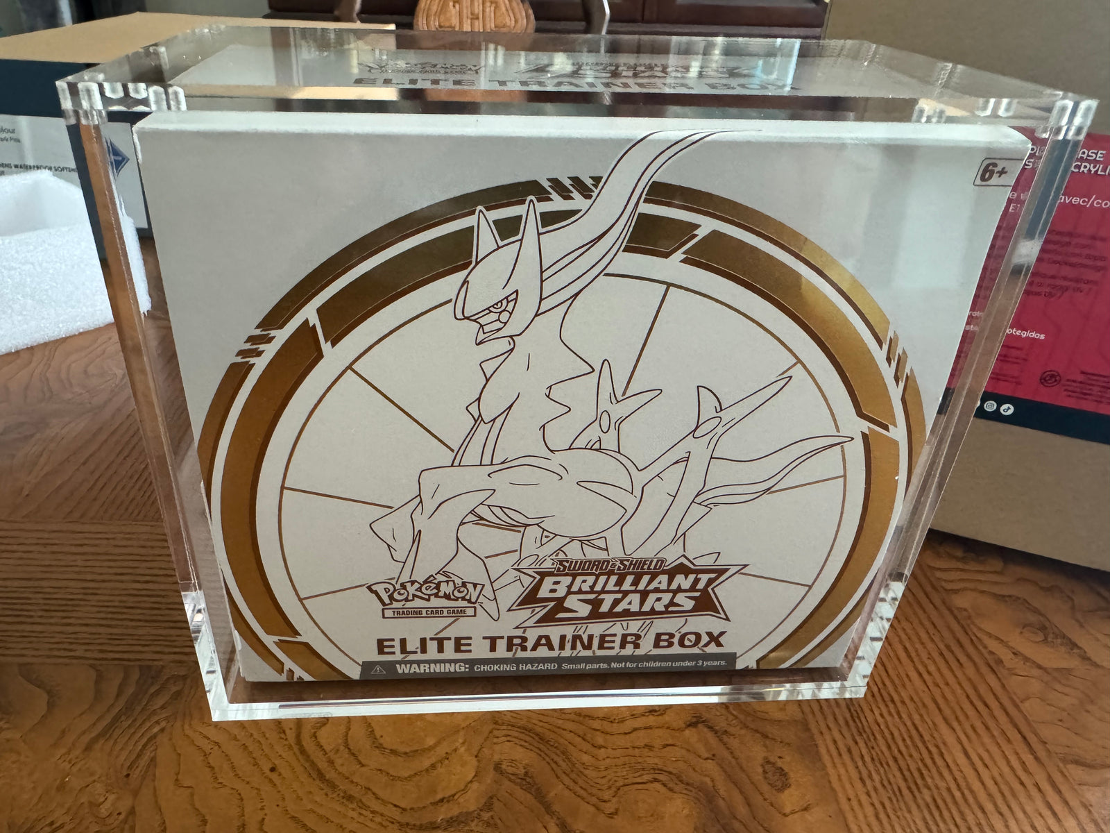 1x Acrylic Case for Pokemon ETB with Magnetic Lid