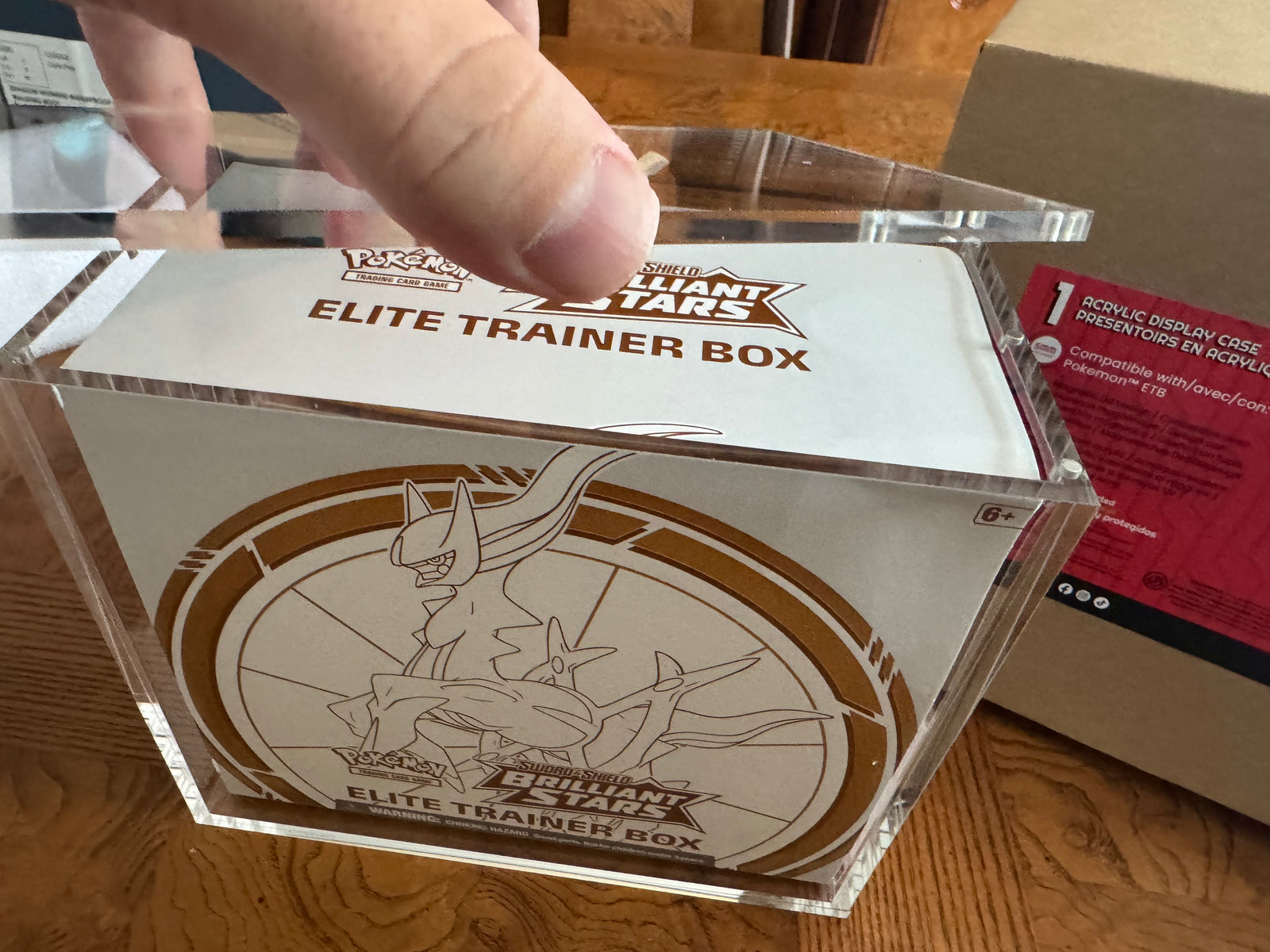 1x Acrylic Case for Pokemon ETB with Magnetic Lid