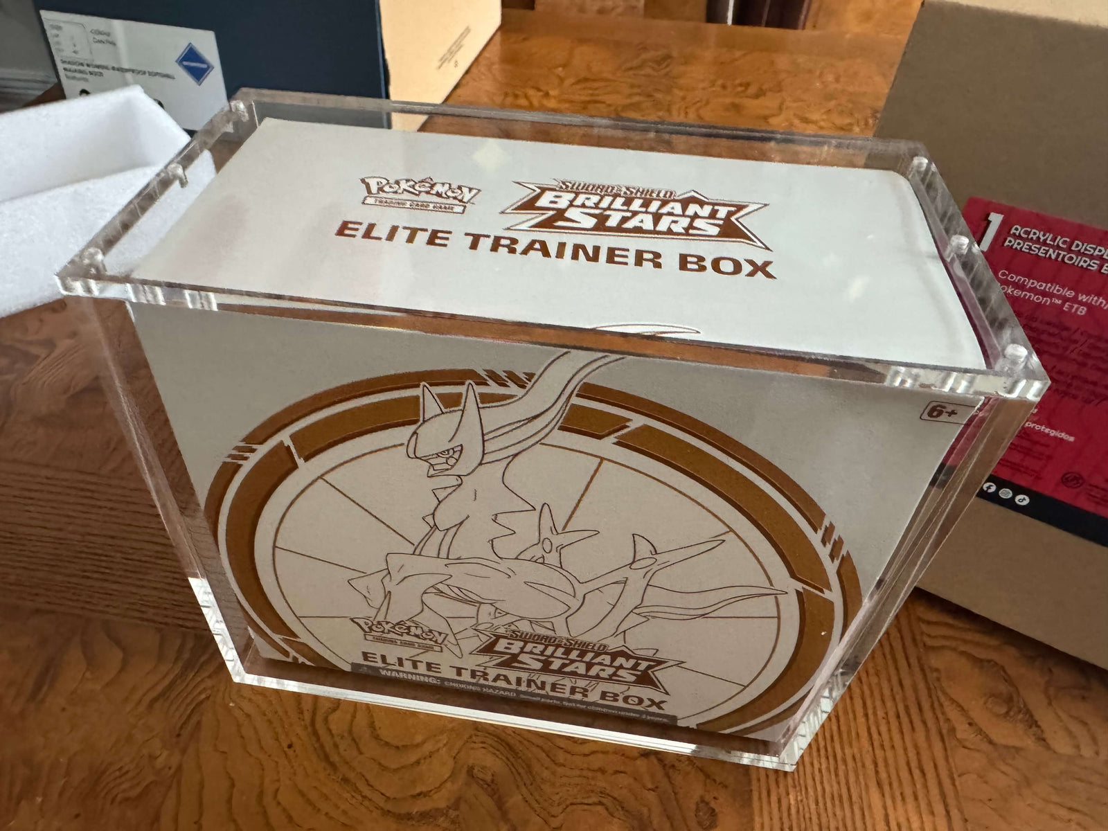 1x Acrylic Case for Pokemon ETB with Magnetic Lid