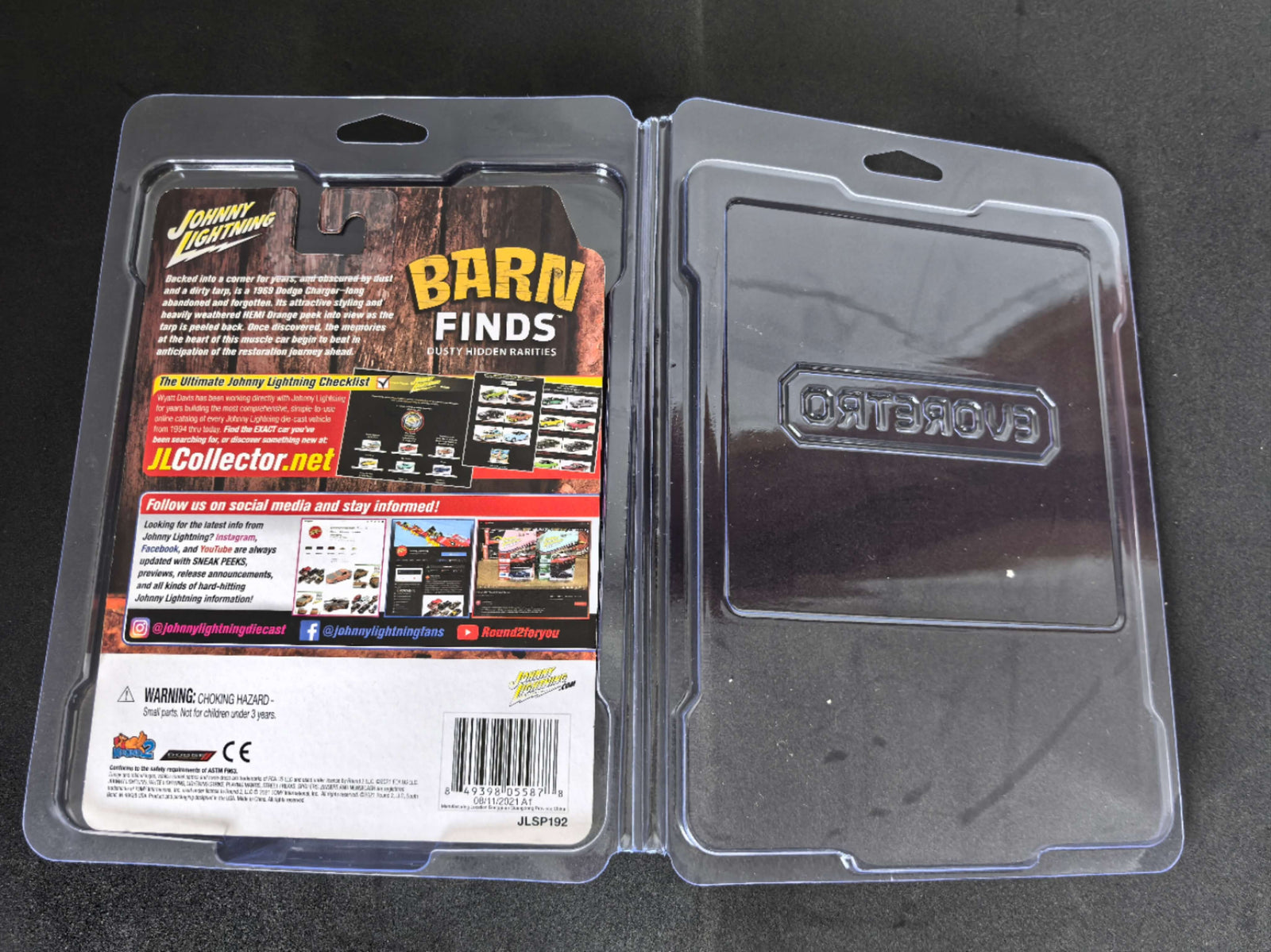 EVORETRO Protector for Johnny Lightning, 0.80mm, Pack of 10