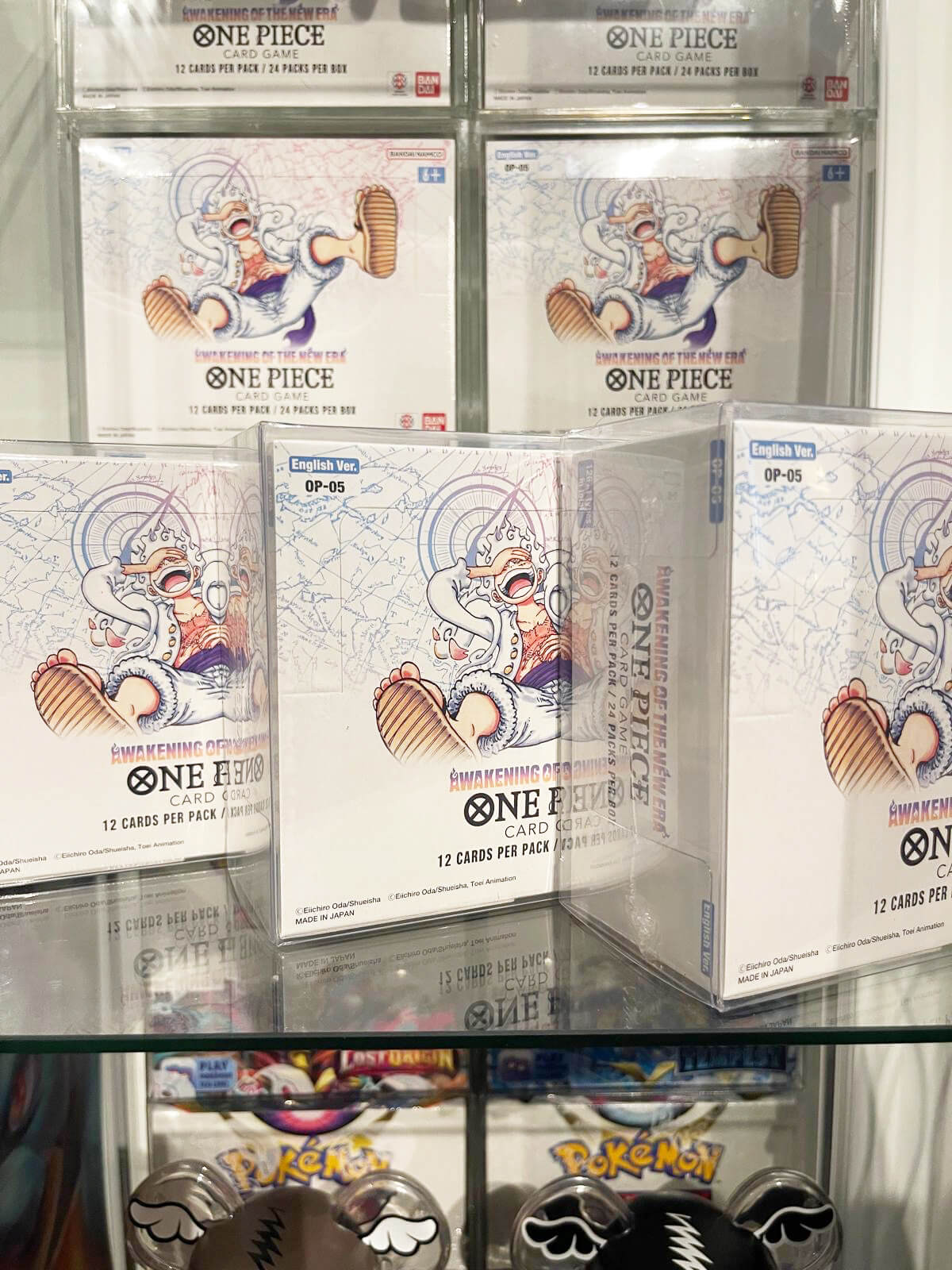 One Piece Booster Box PET Protectors (English, OPP 4-6, 0.40mm, 5-Pack)
