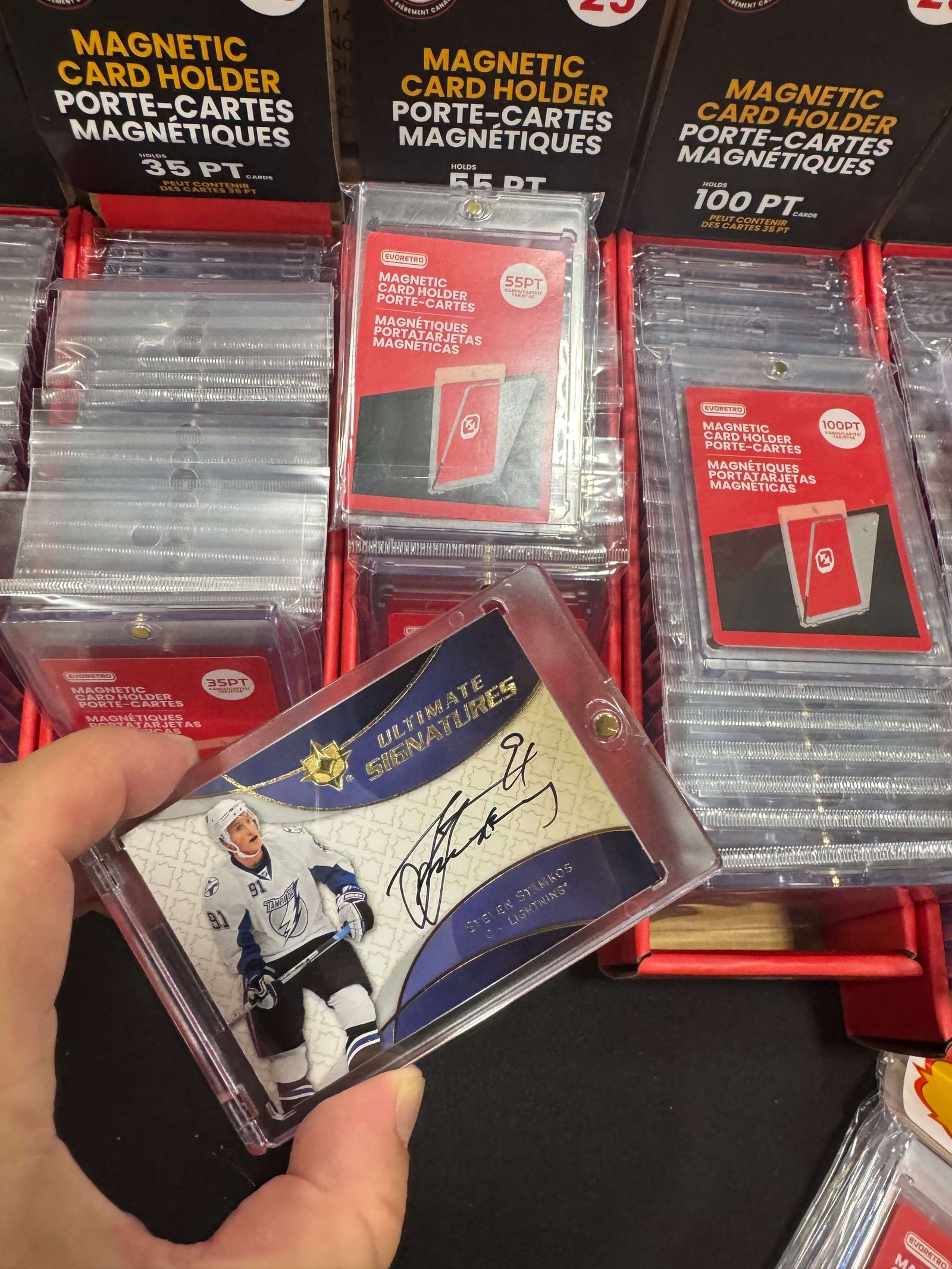 Porte-cartes magnétiques One Touch – Paquet de 25