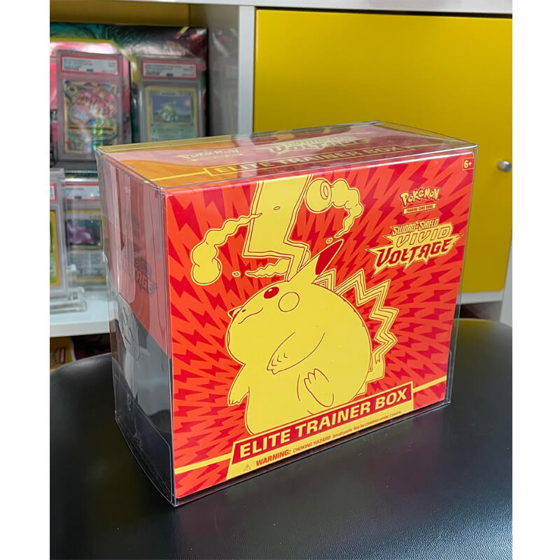 5x Pokemon Booster Large Box PET Protector Soft Crease 0.50 MM – EVORETRO Canada