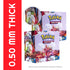 Pokemon Booster Large Box PET Protector Soft Crease 0.50 MM