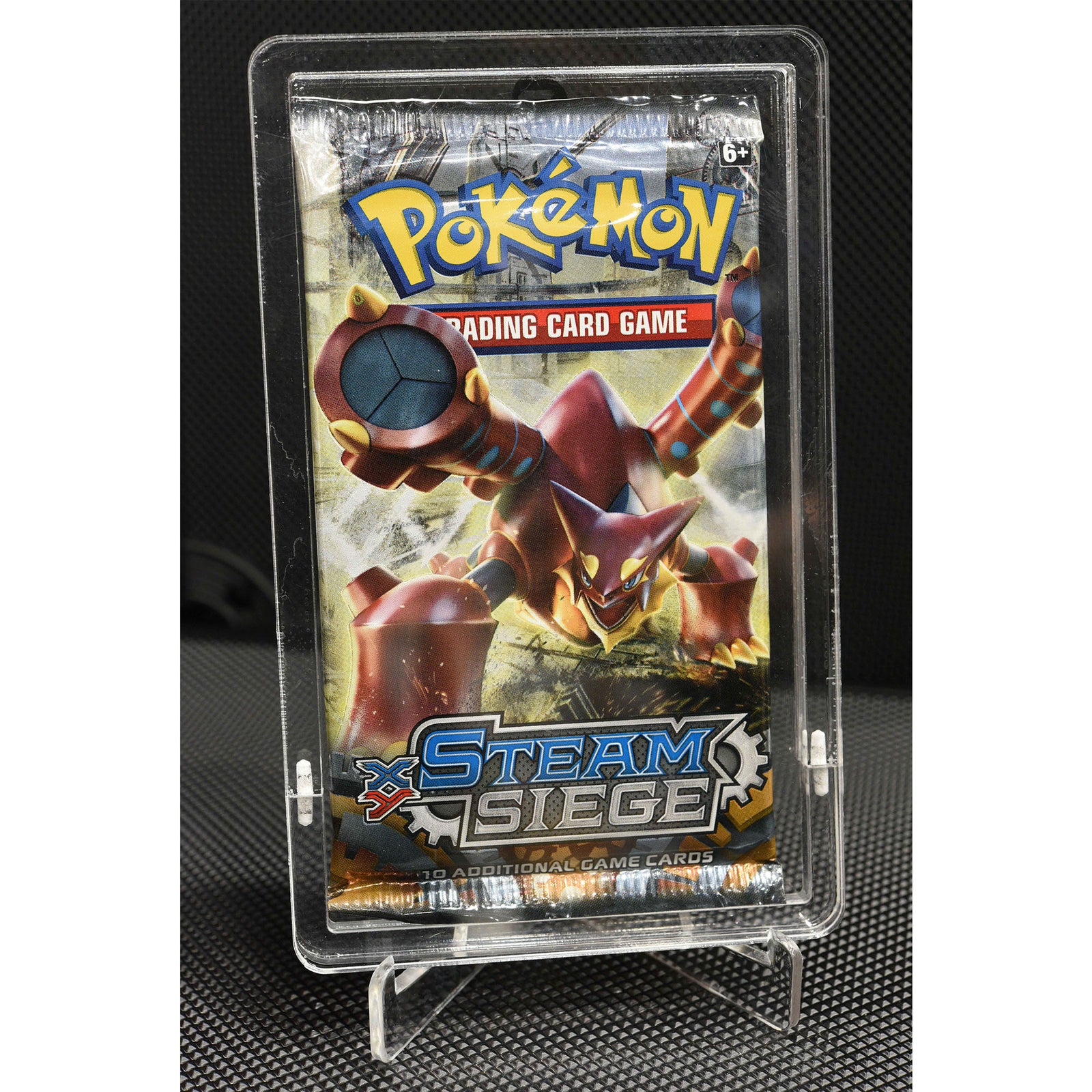 Pokemon Booster Pack Case English Size with Magnetic Lock Lid - Acrylic Protector 3MM - Pack of 2
