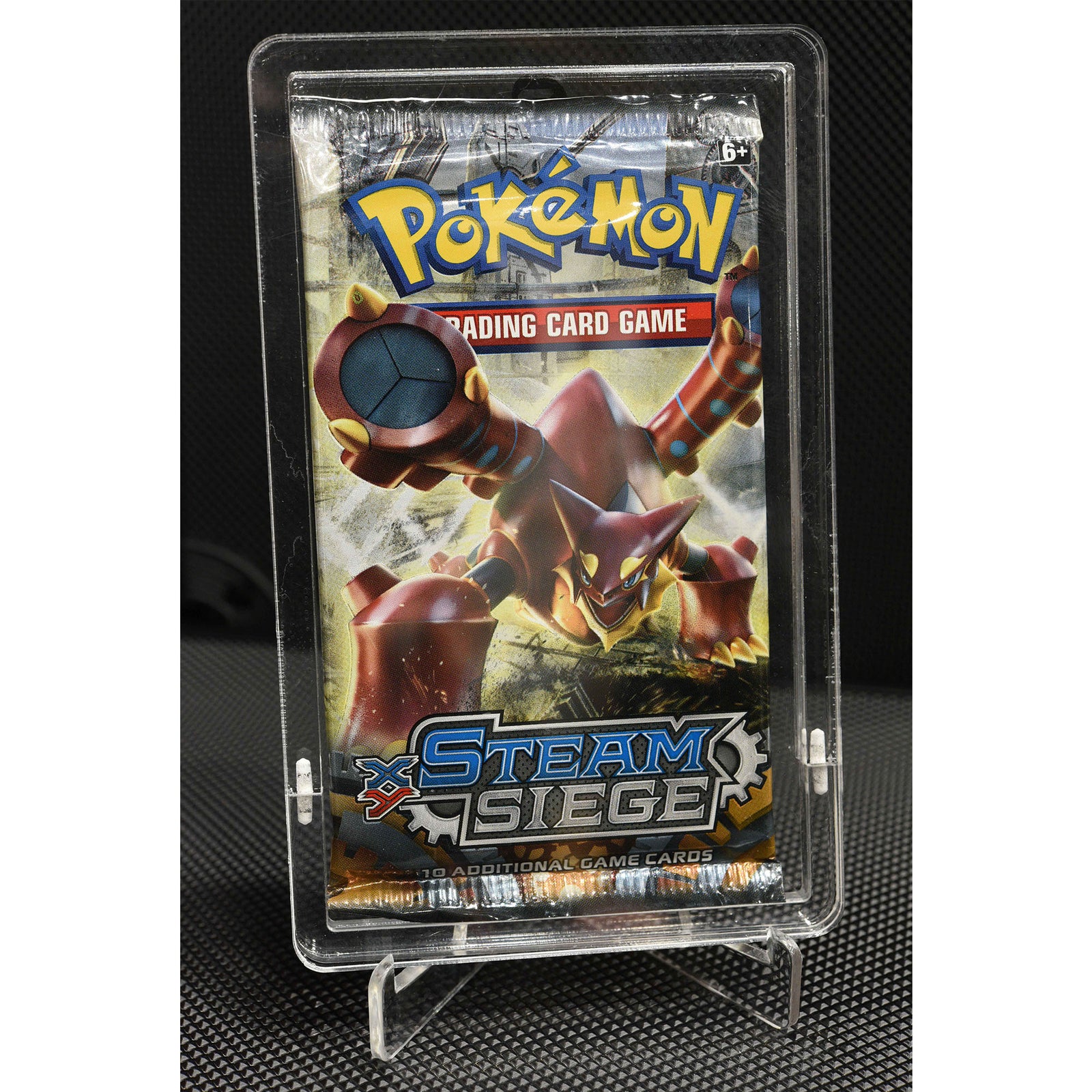 Pokemon Booster Pack Case English Size with Magnetic Lock Lid - Acrylic Protector 3MM - Pack of 2