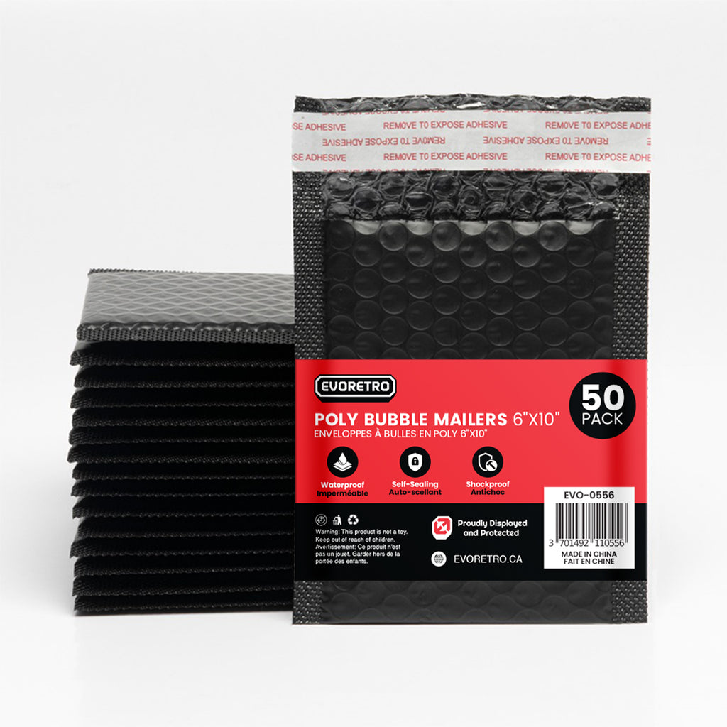 50x Poly Bubble Mailers  6x10